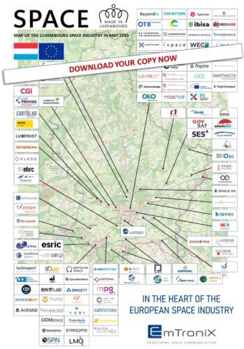 Luxembourg Space Industry Map - Download your copy now